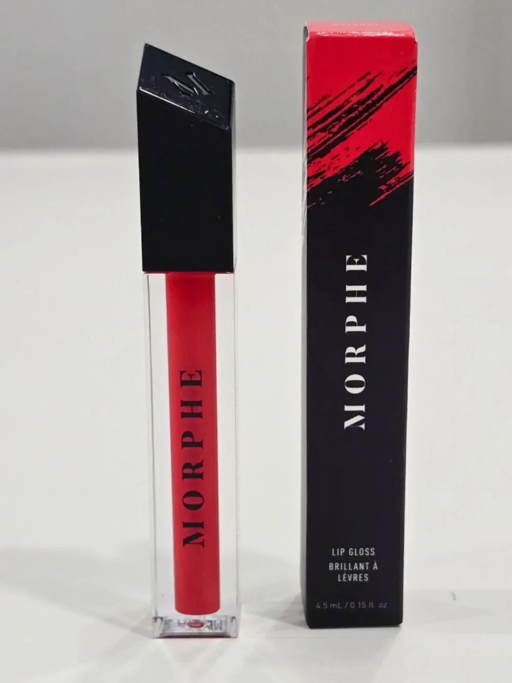 8/29 ✦ Hotshot Lip Gloss ✦ High‑Shine Buttery Red Cream Formula 4.5mL NWT